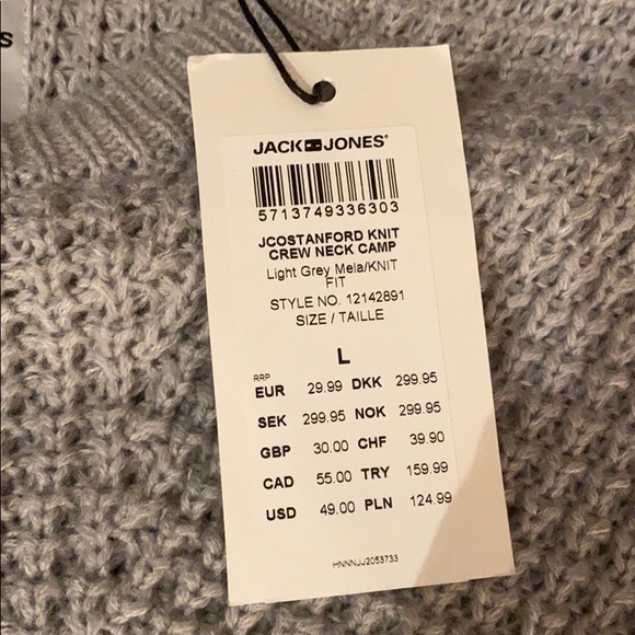 Jack and jones knit crew neck sweater - Picture 7 of 7